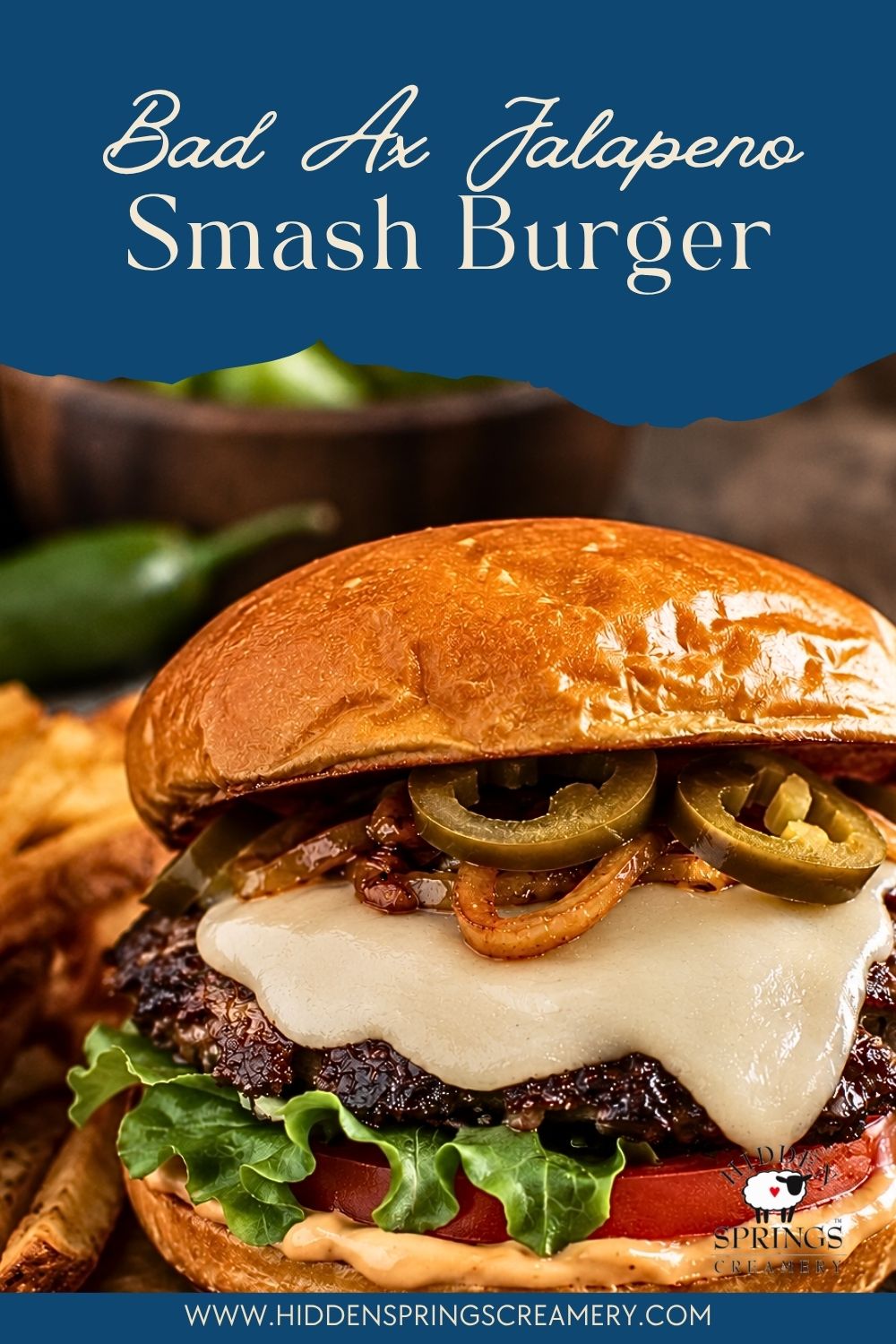 Bad Ax Jalapeño Smash Burger