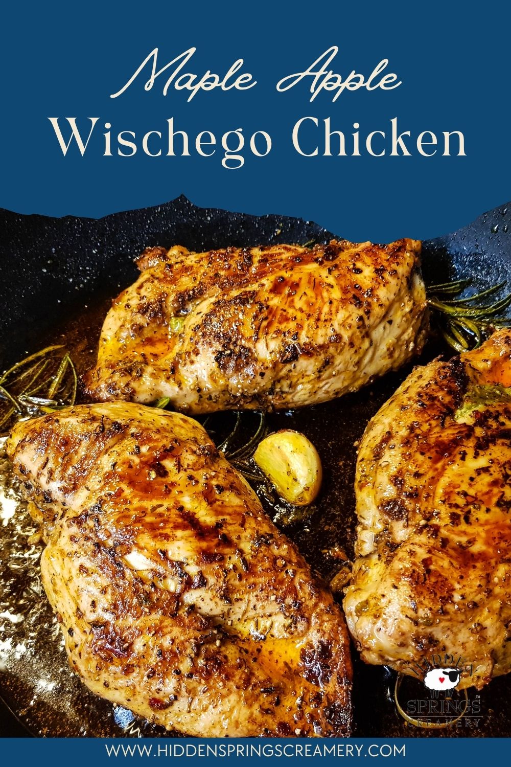 Maple Apple & Wischego Stuffed Chicken