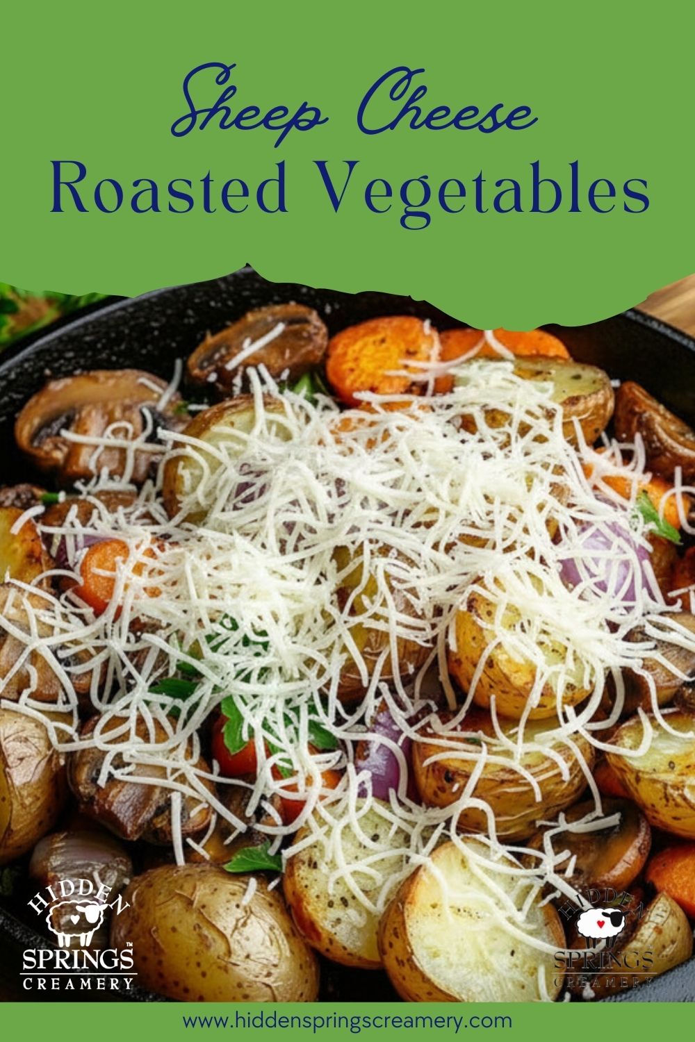 Roasted Vegetables with Cheese