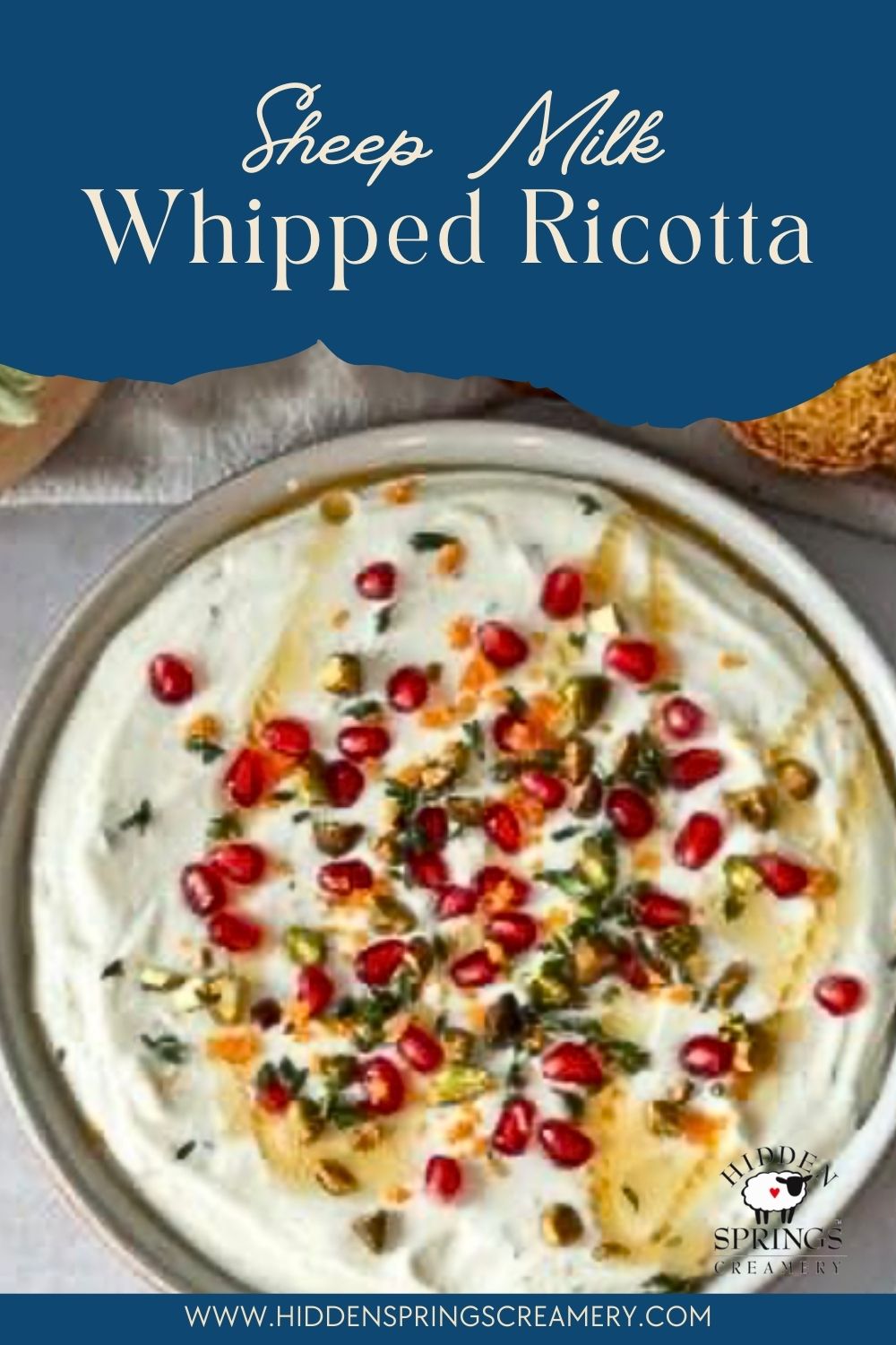 Whipped Ricotta – Hidden Springs Creamery
